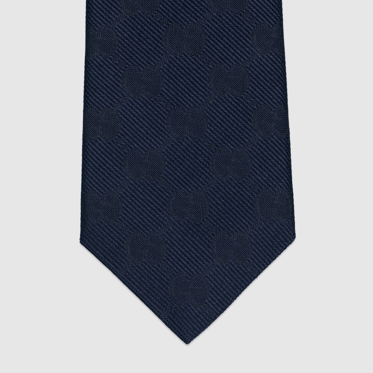 GG silk jacquard tie with Web - 3