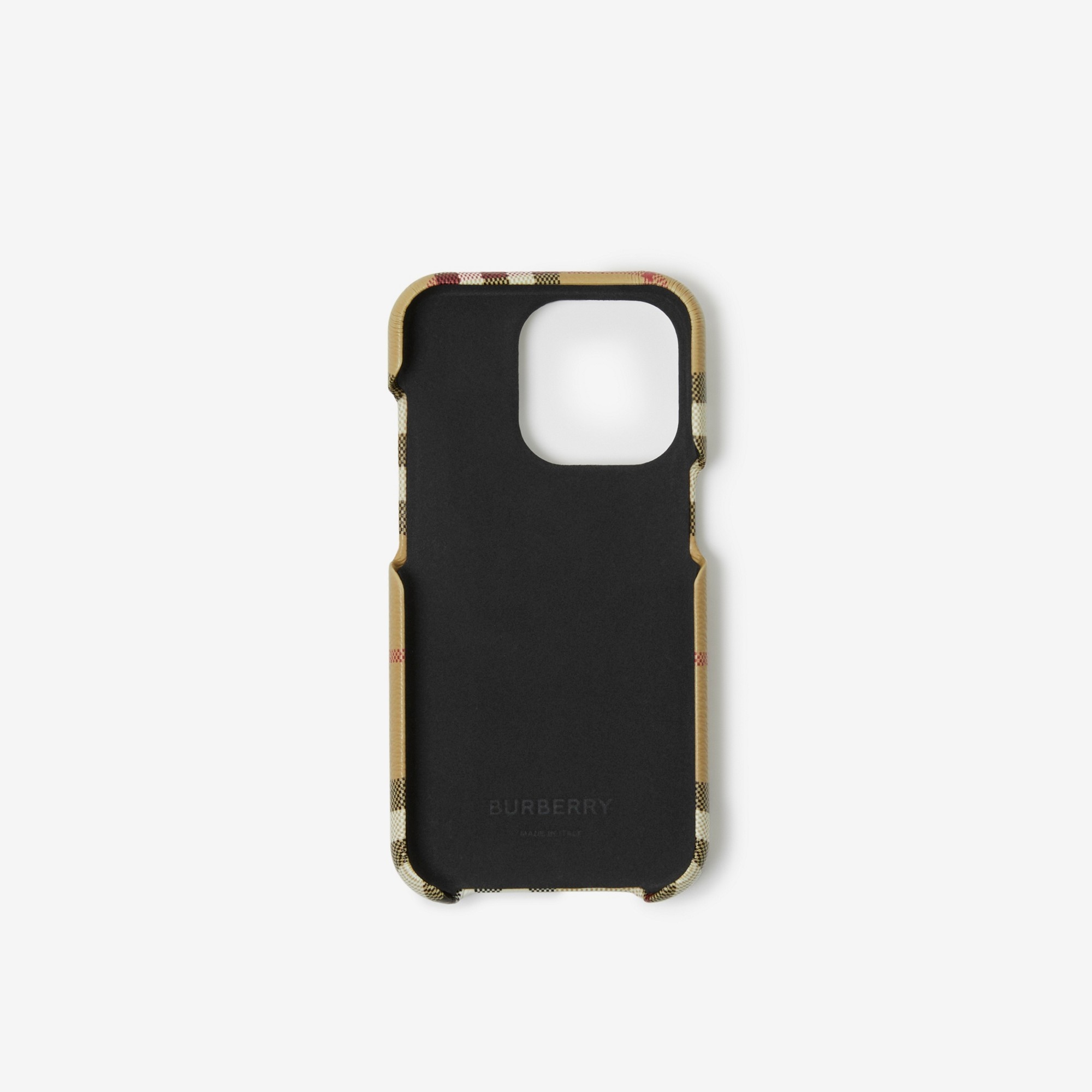 Check and Leather iPhone 14 Pro Case - 2