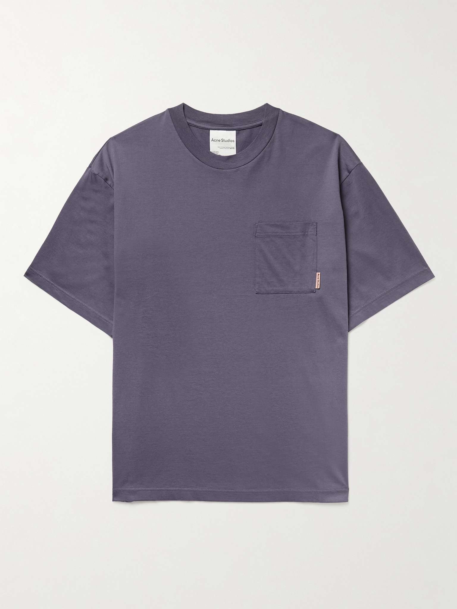 Oversized Organic Cotton-Jersey T-Shirt - 1