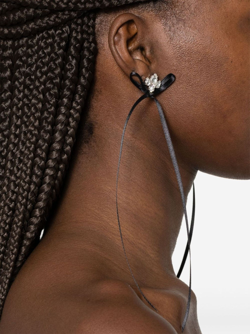 Simone Rocha Bow Ribbon earrings outlook