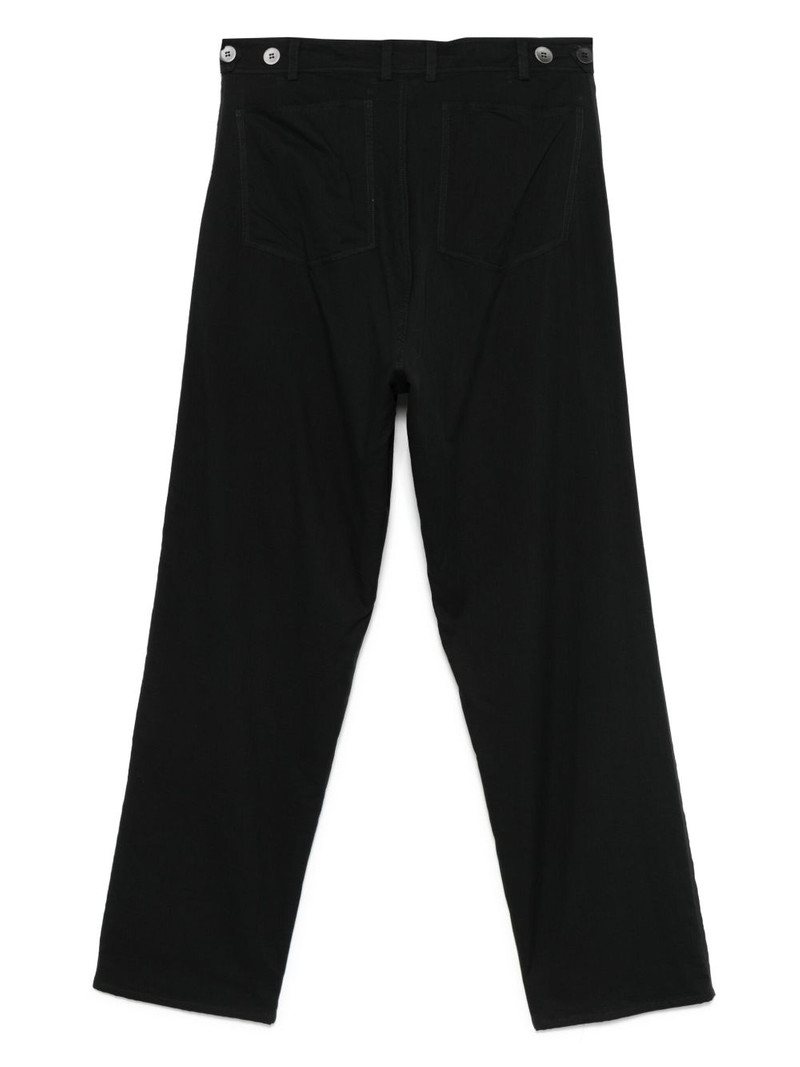 MAGLIANO zip-up straight-leg trousers outlook
