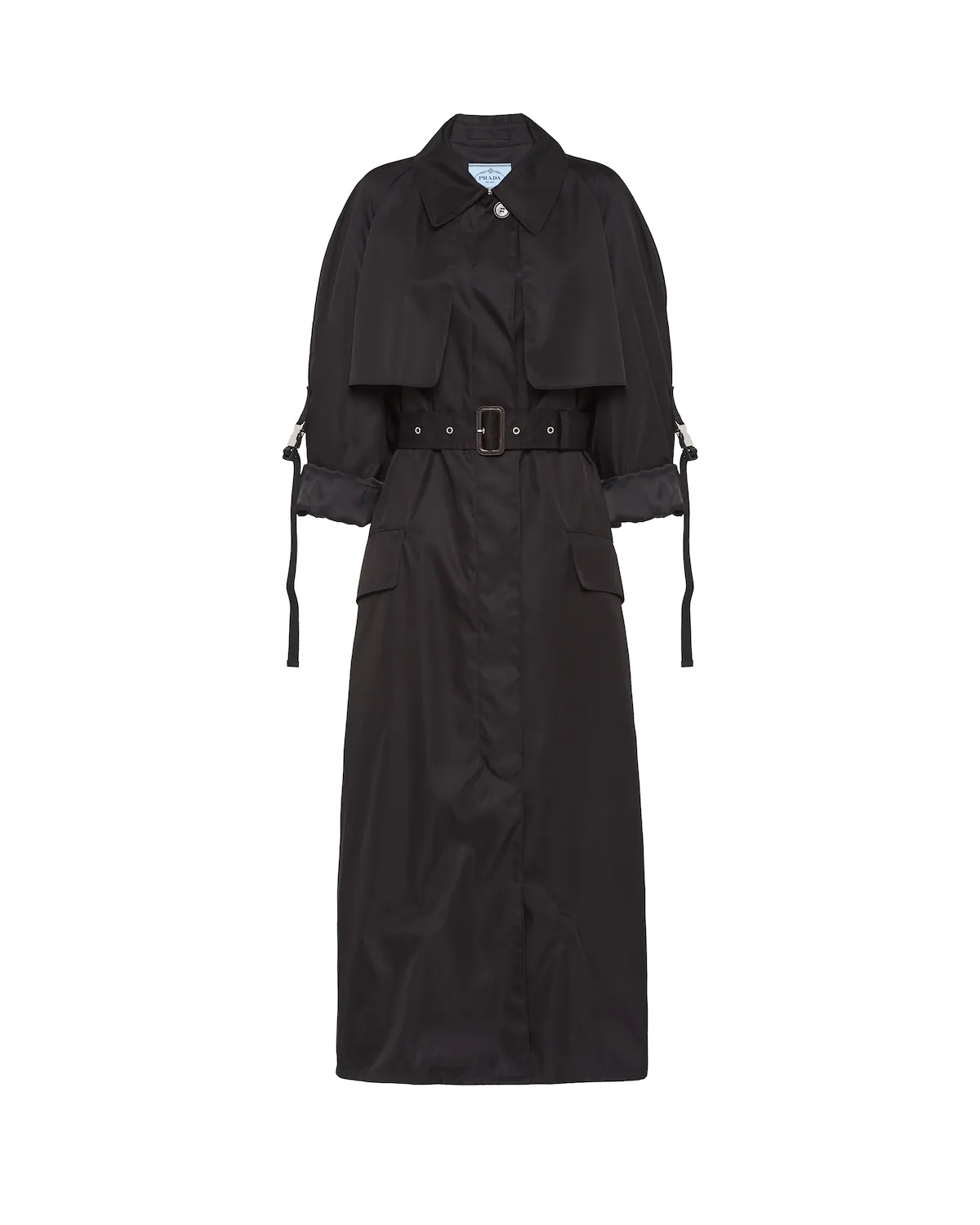 Nylon gabardine raincoat - 1