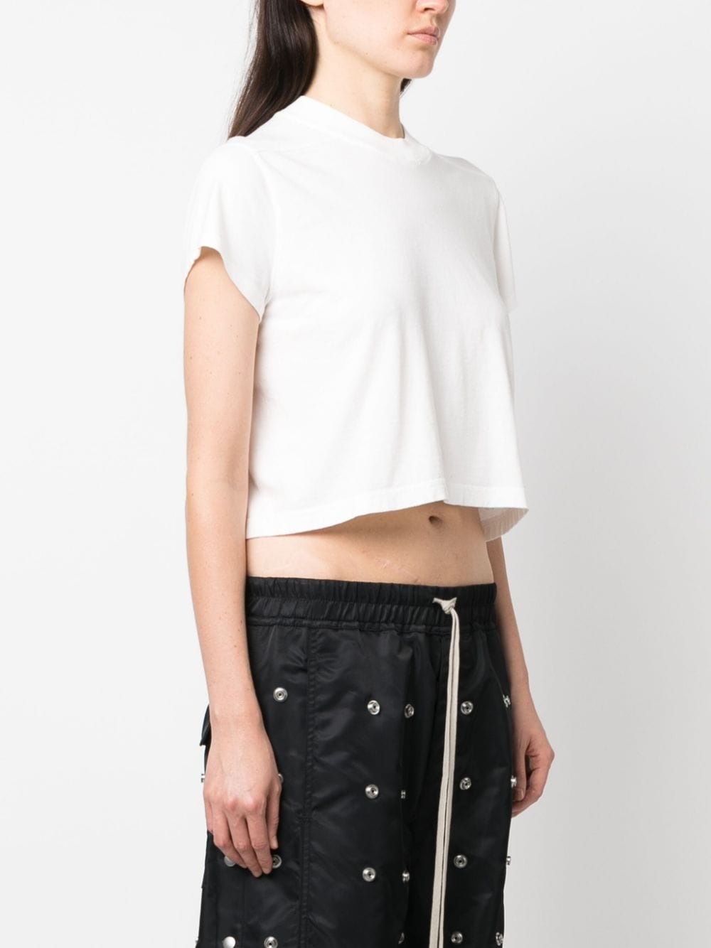 Level cotton cropped T-shirt - 3