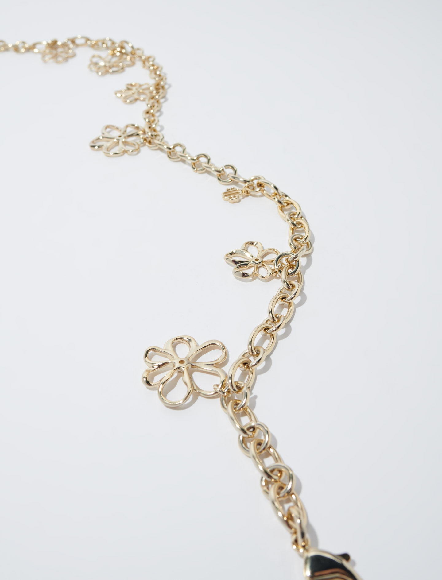 Chain belt with flowers - 3