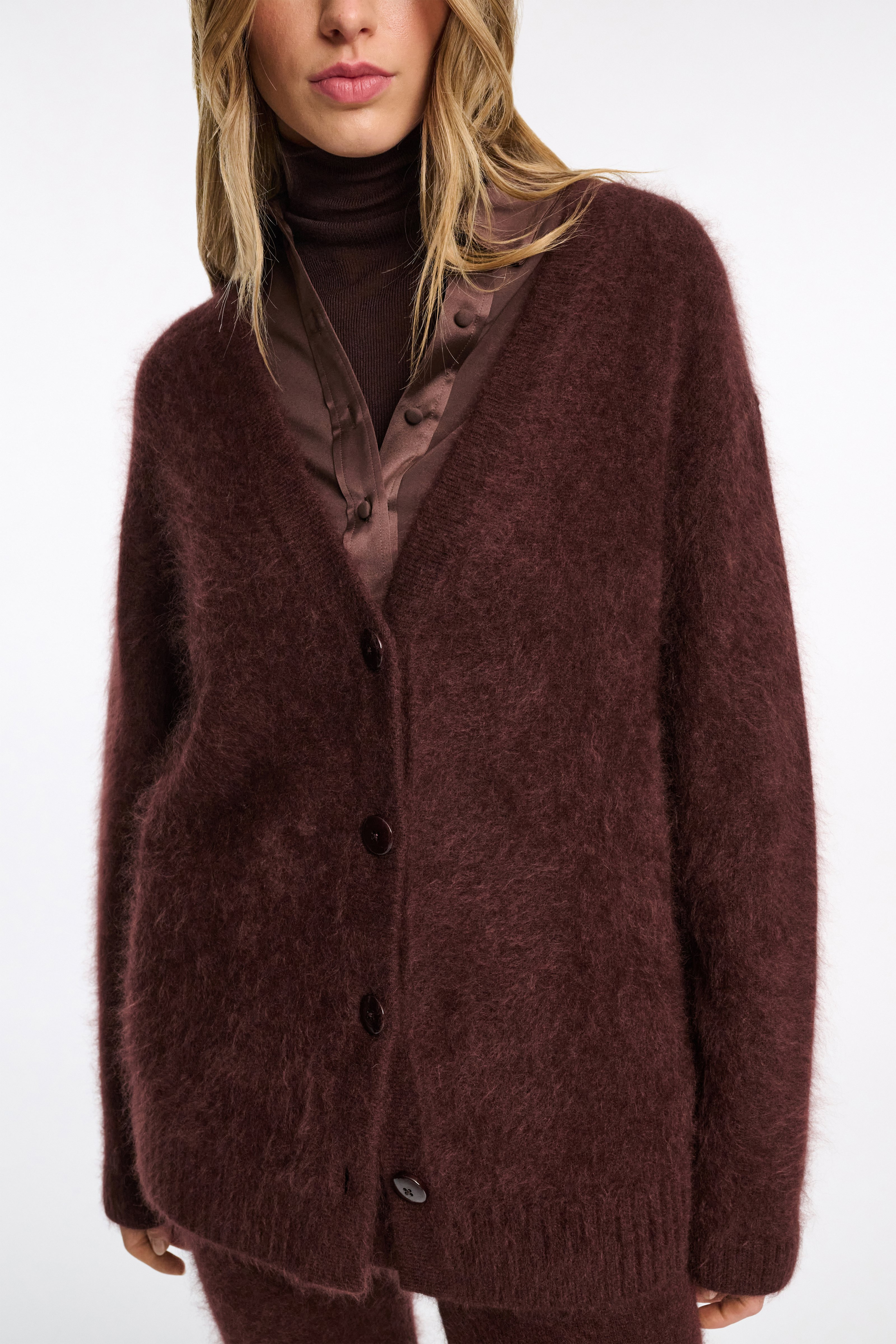 FLUFFY STATEMENT cardigan - 3