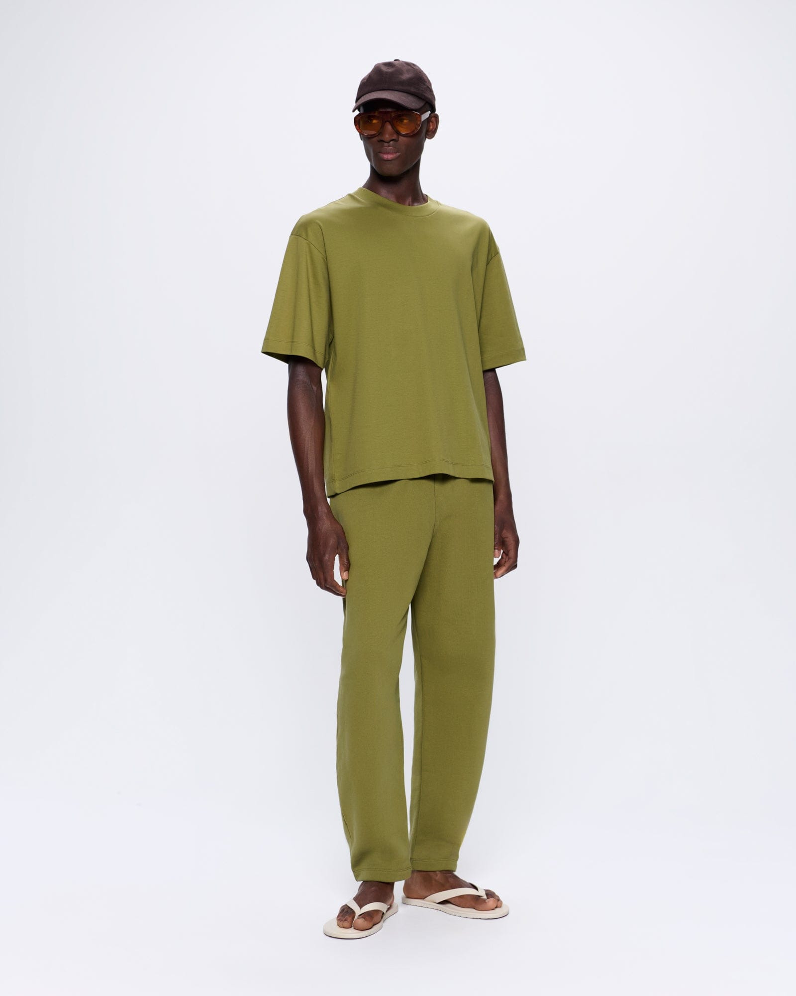Mens DNA Oversized T-Shirt - Highland Green - 3