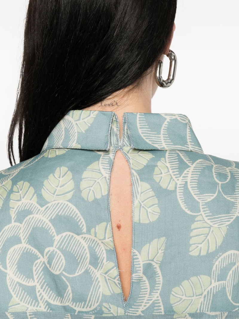 floral collar dress 5