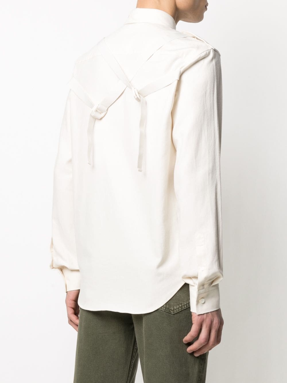 LONG-SLEEVED STRAPPY SHIRT - 3