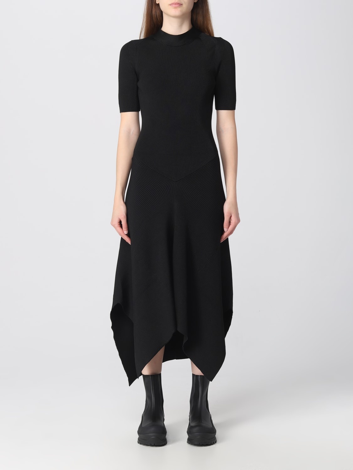 Stella McCartney ribbed knit dress - 1