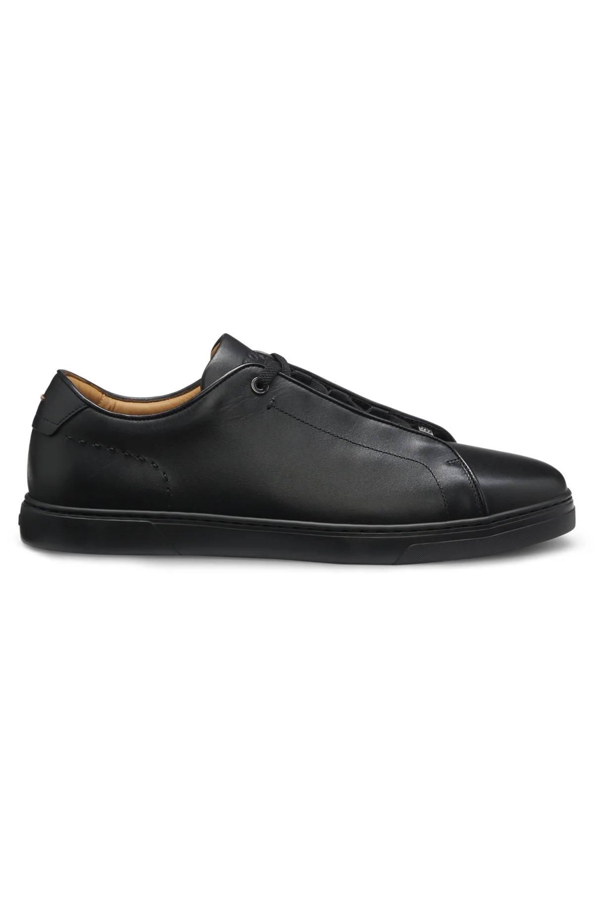 GARY SNEAKERS IN BRUSHED LEATHER - 1