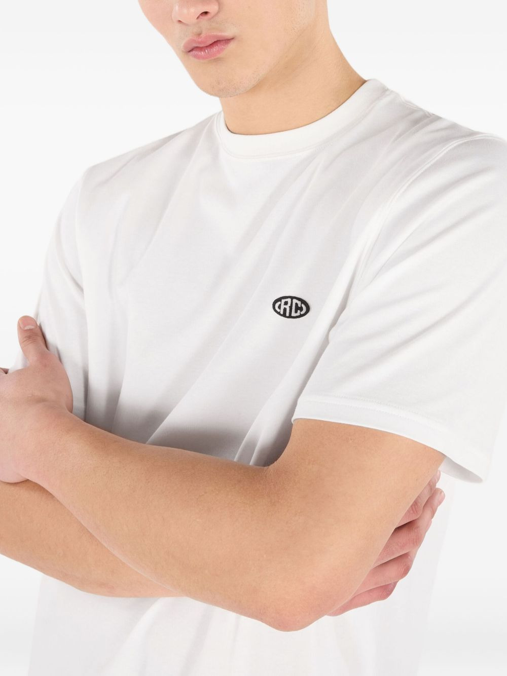 embroidered-logo T-shirt - 5