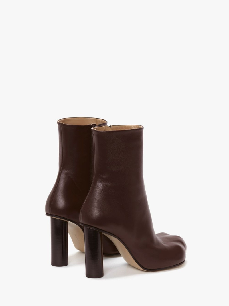 PAW LEATHER ANKLE BOOTS 3