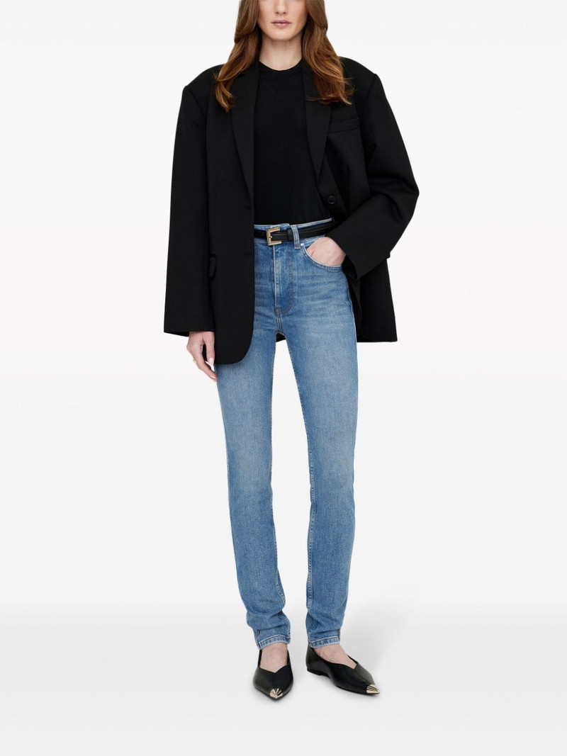 ANINE BING Beck high-rise skinny jeans outlook