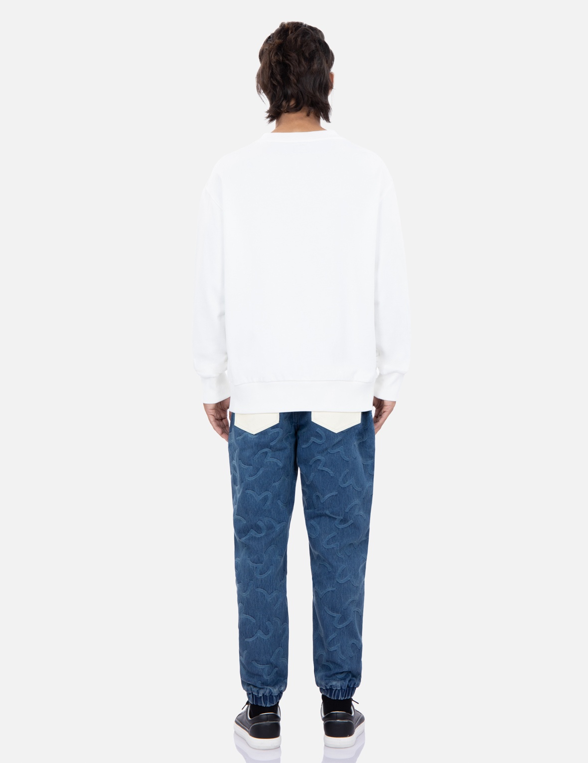 POCKET GRAPHIC PRINT SWEATSHIRT - 6