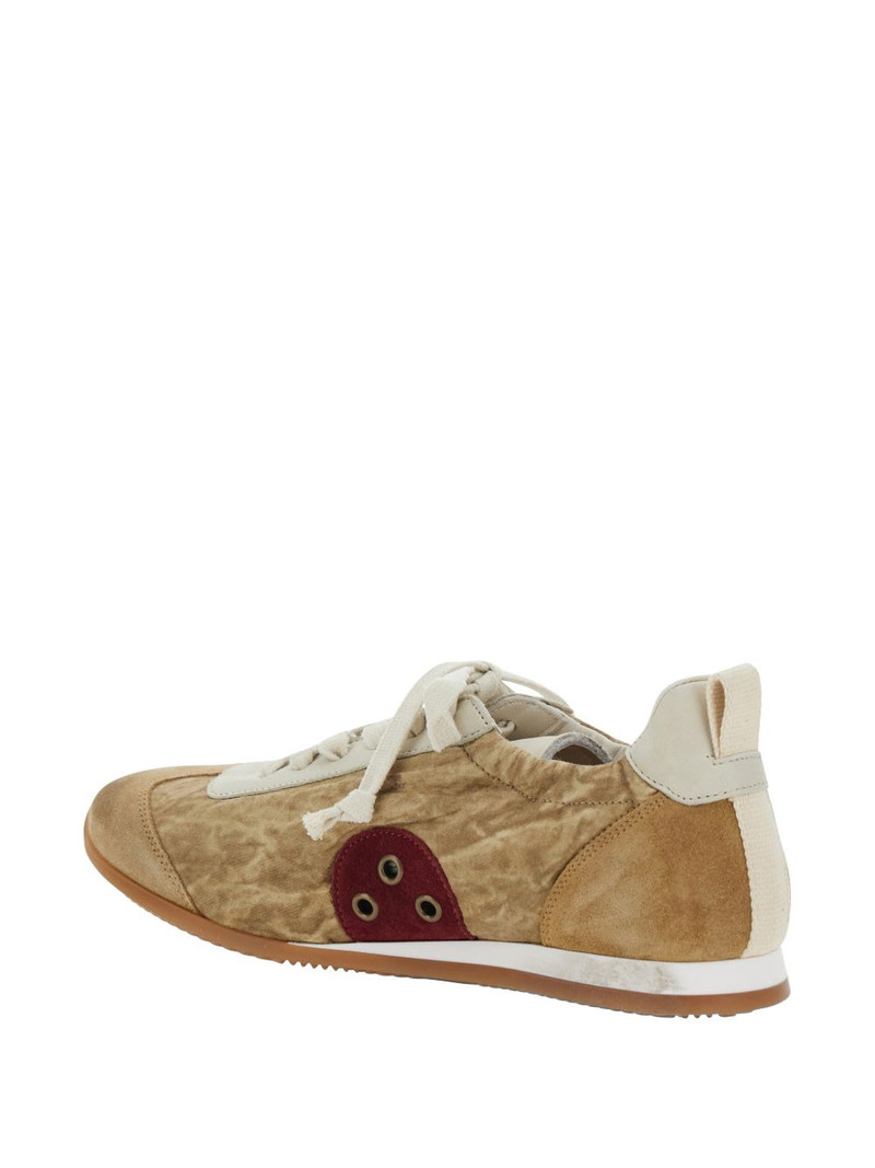 panelled low-top sneakers 3