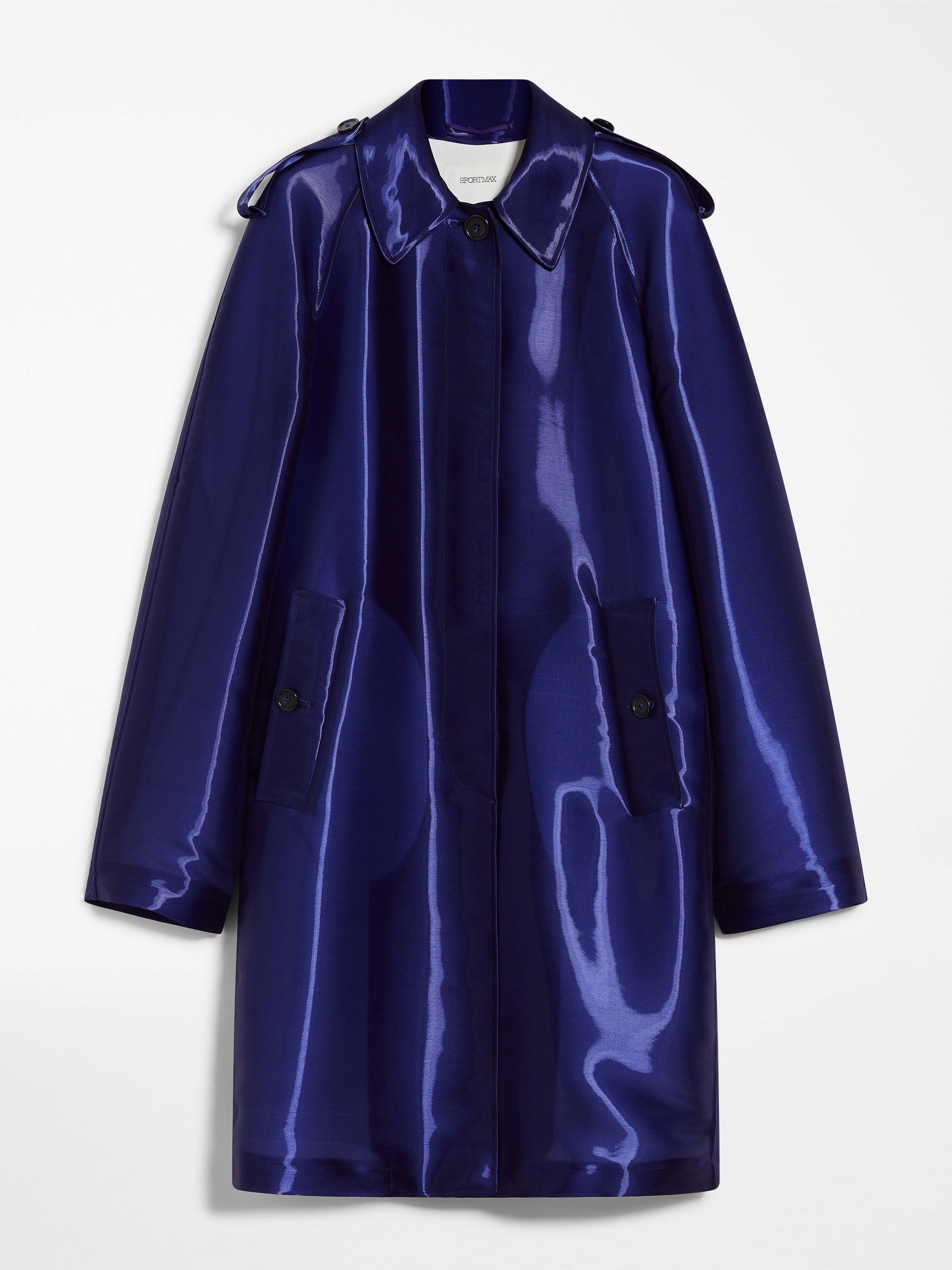 DAFNE Oversized organza overcoat - 1