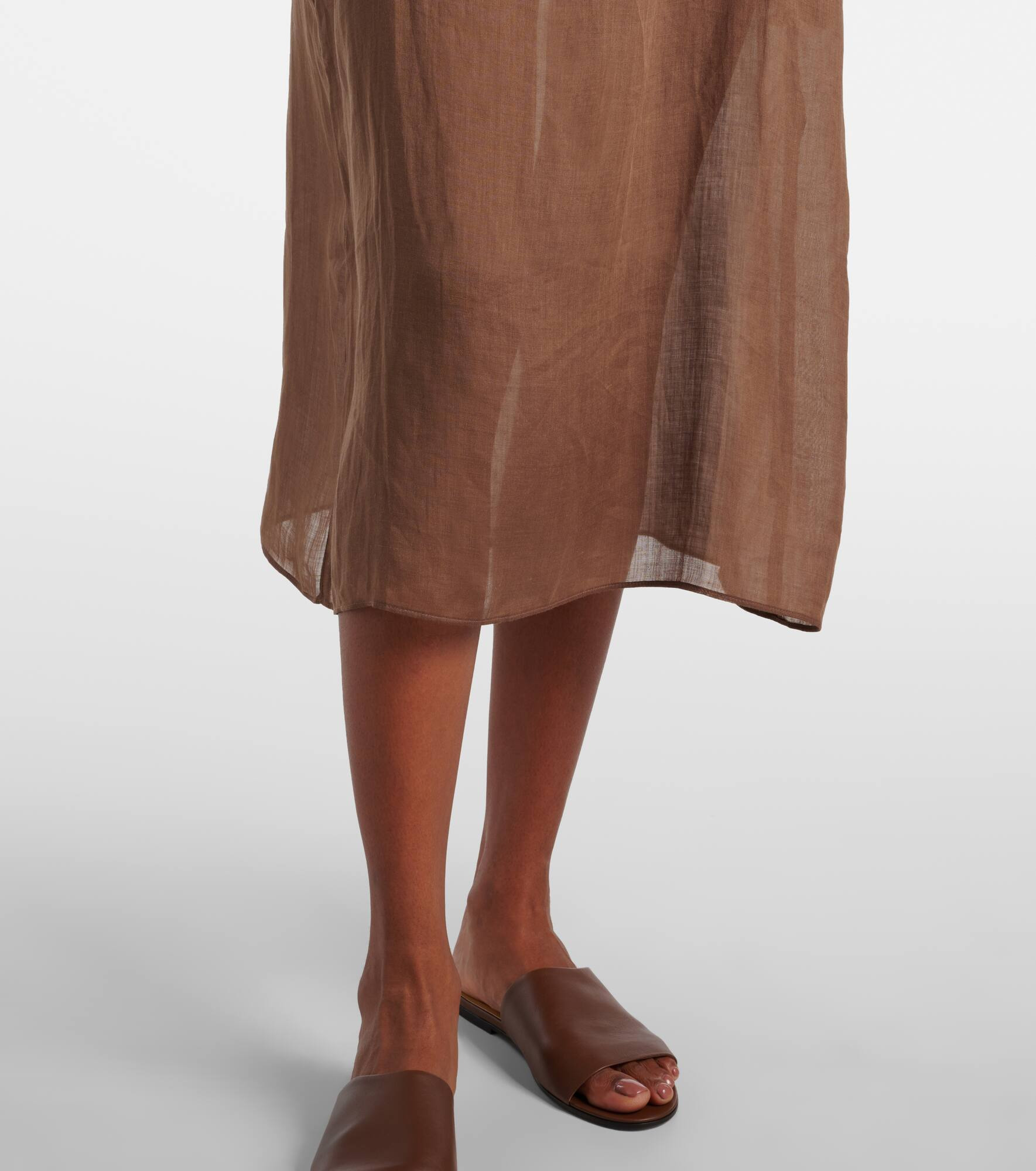 Niko ramie midi dress - 5