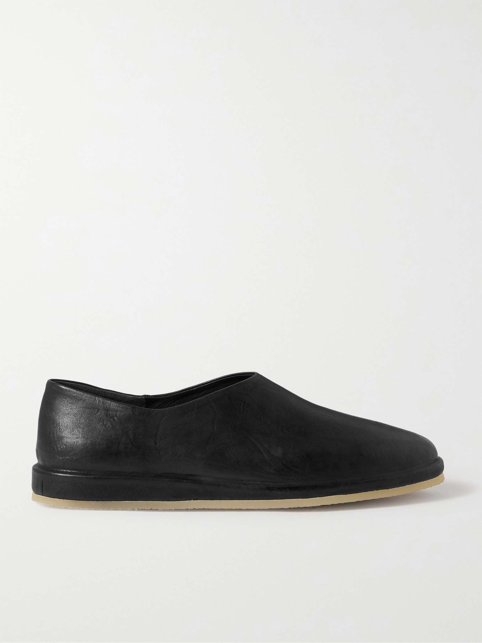 Cordovan Leather Loafers - 1