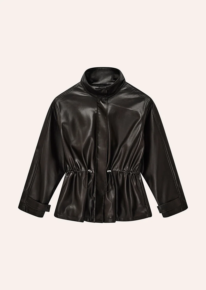 VECTOR JACKET IN DARK PLUM - 1