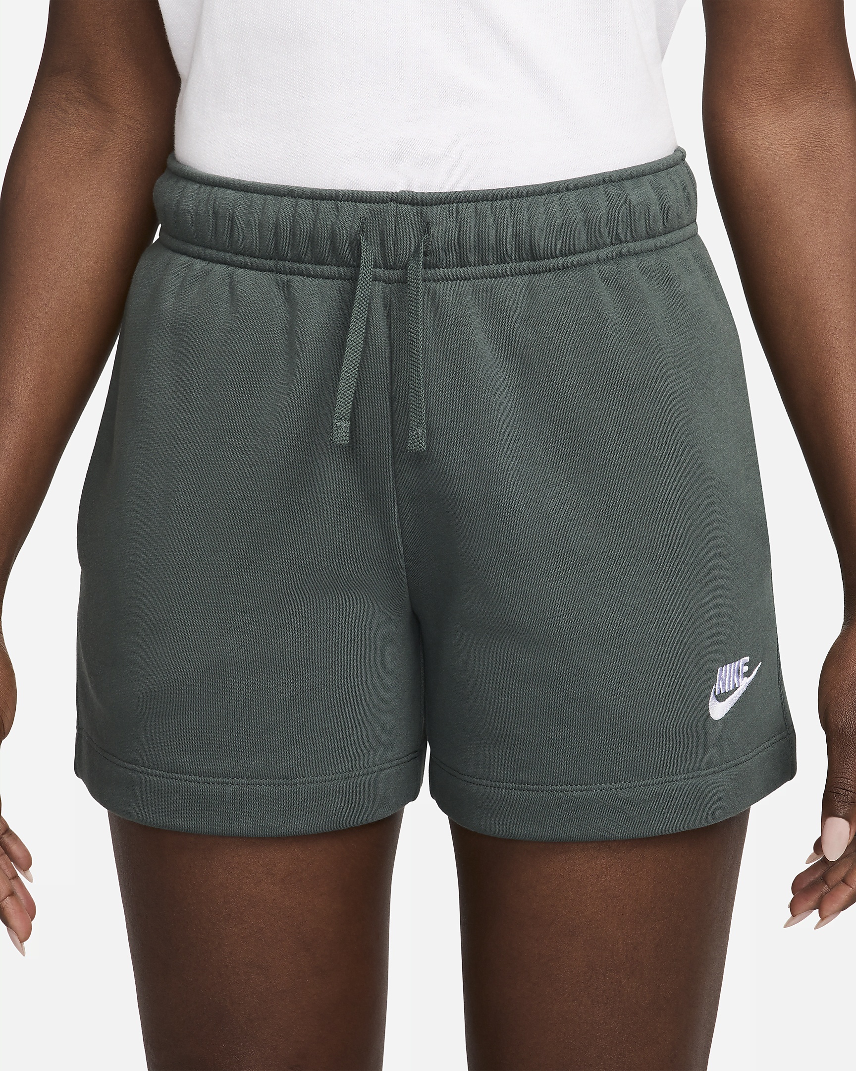 Women's Nike Sportswear Club Fleece Mid-Rise Shorts - 2