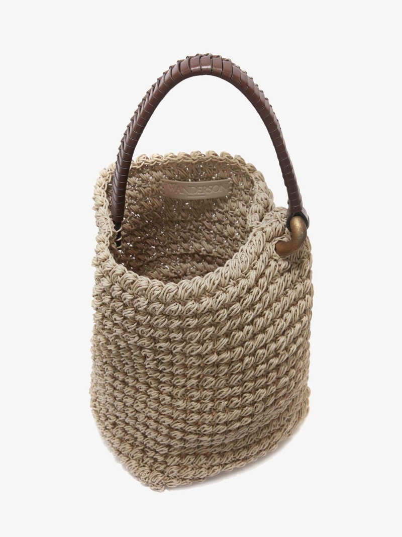 LARGE JWA CORNER BUCKET - TOP HANDLE BAG 3