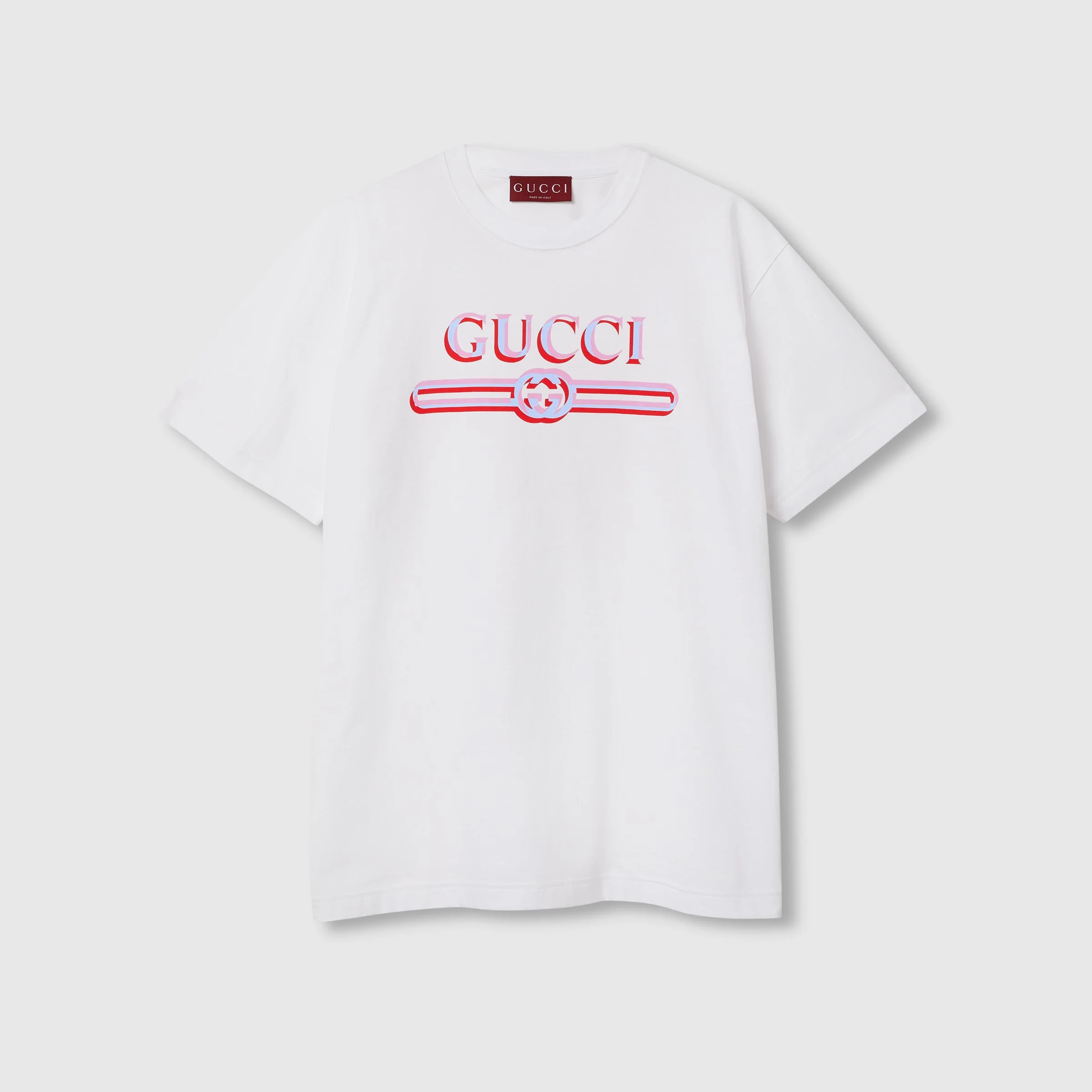 Printed cotton jersey T-shirt - 1