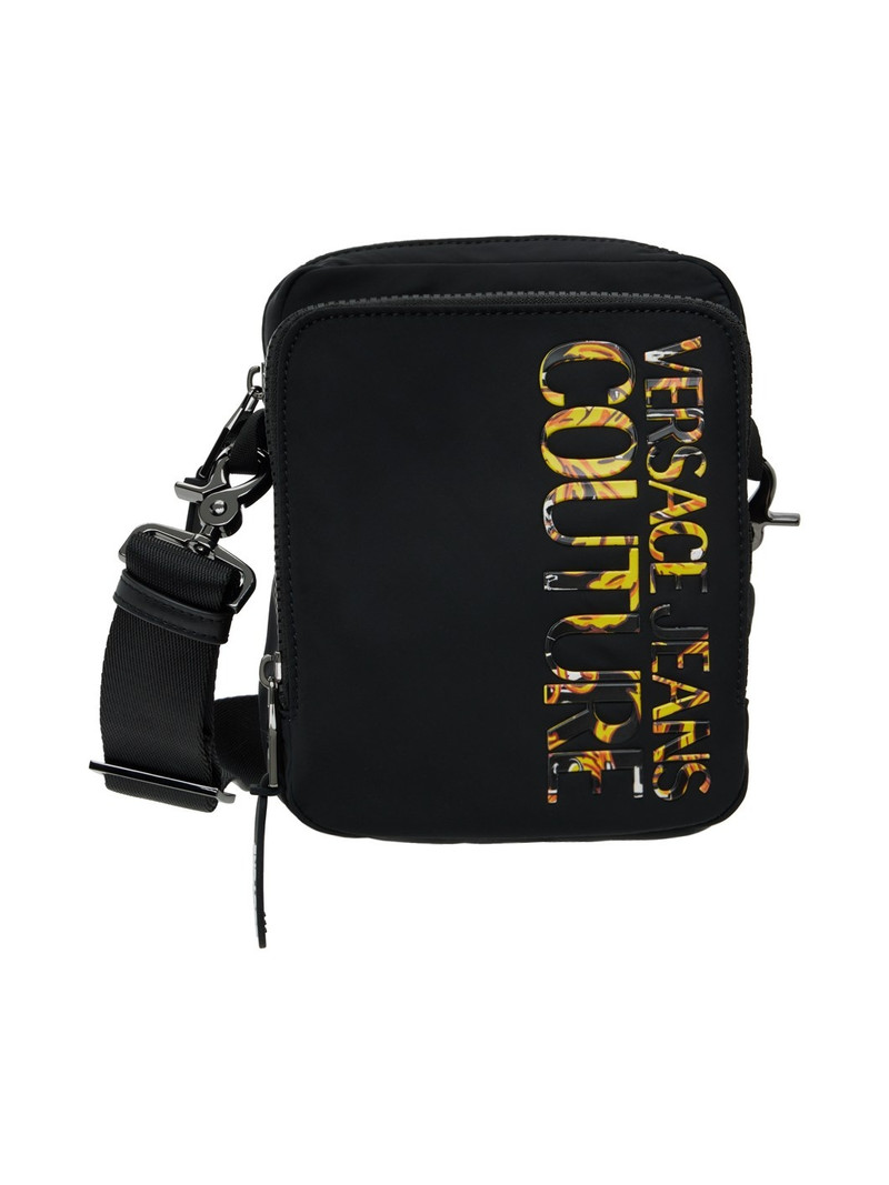 Black Logo Couture Bag - 1