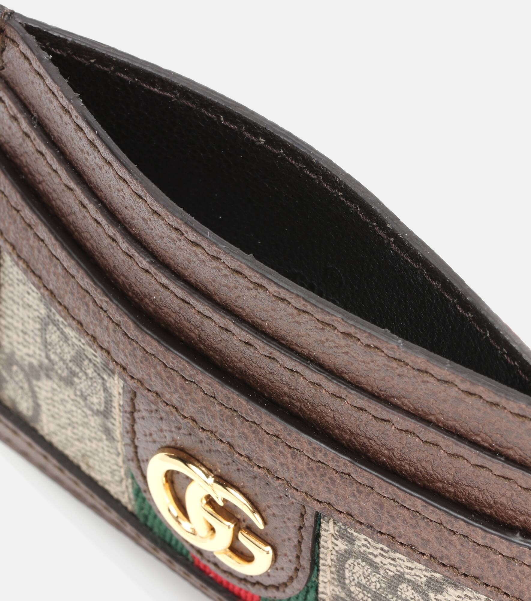 Ophidia leather card holder - 2