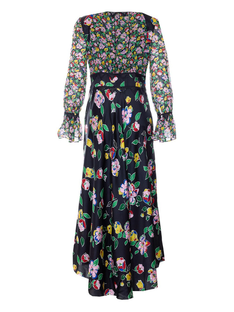 RIXO Arlena floral midi dress outlook