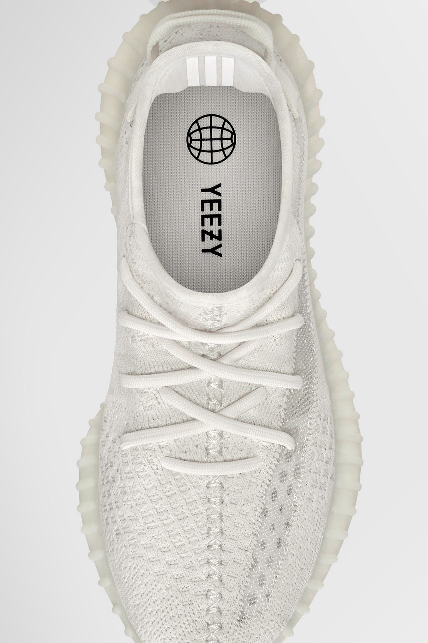 YEEZY MAN WHITE SNEAKERS - 4