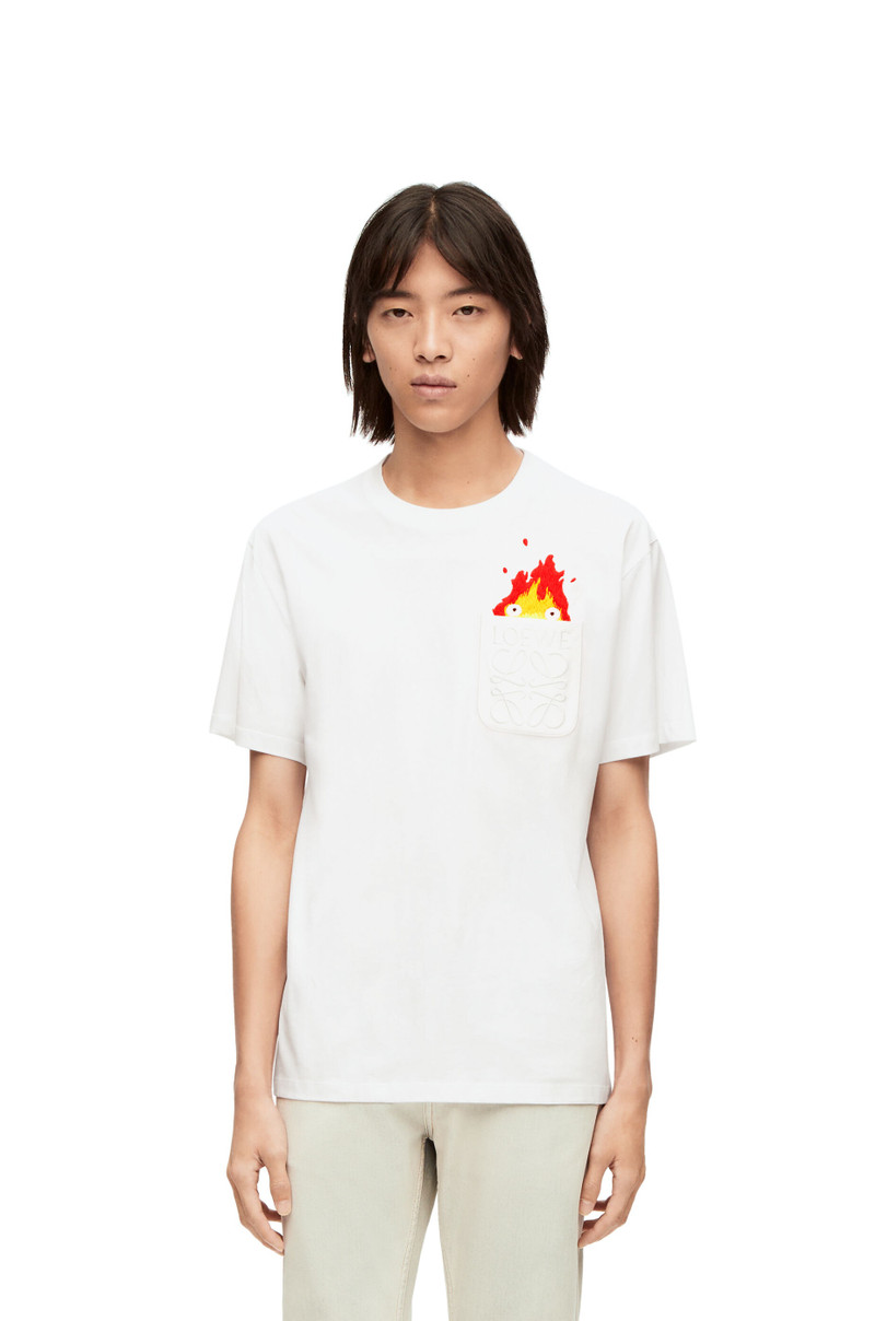 Calcifer pocket T-shirt in cotton 3