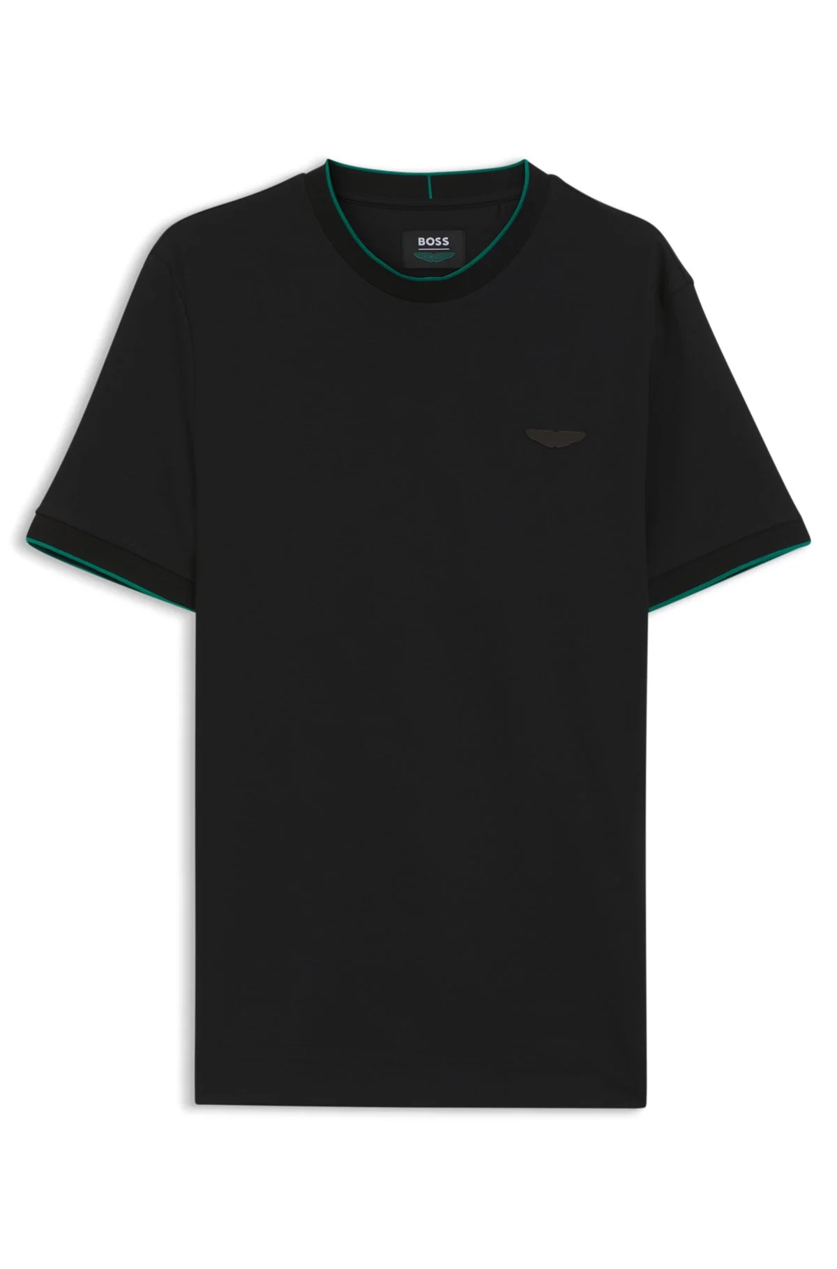 BOSS X ASTON MARTIN T-SHIRT IN MERCERIZED COTTON - 1