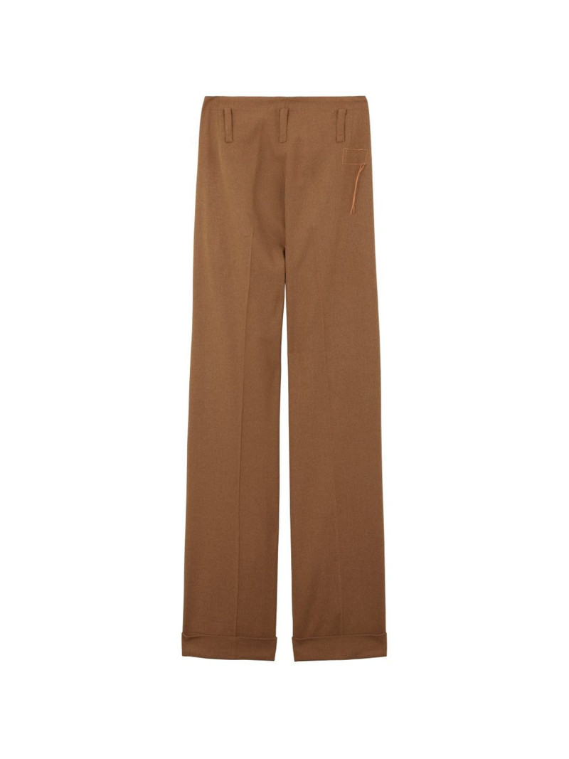 Farrah pleated high-waisted trousers 7