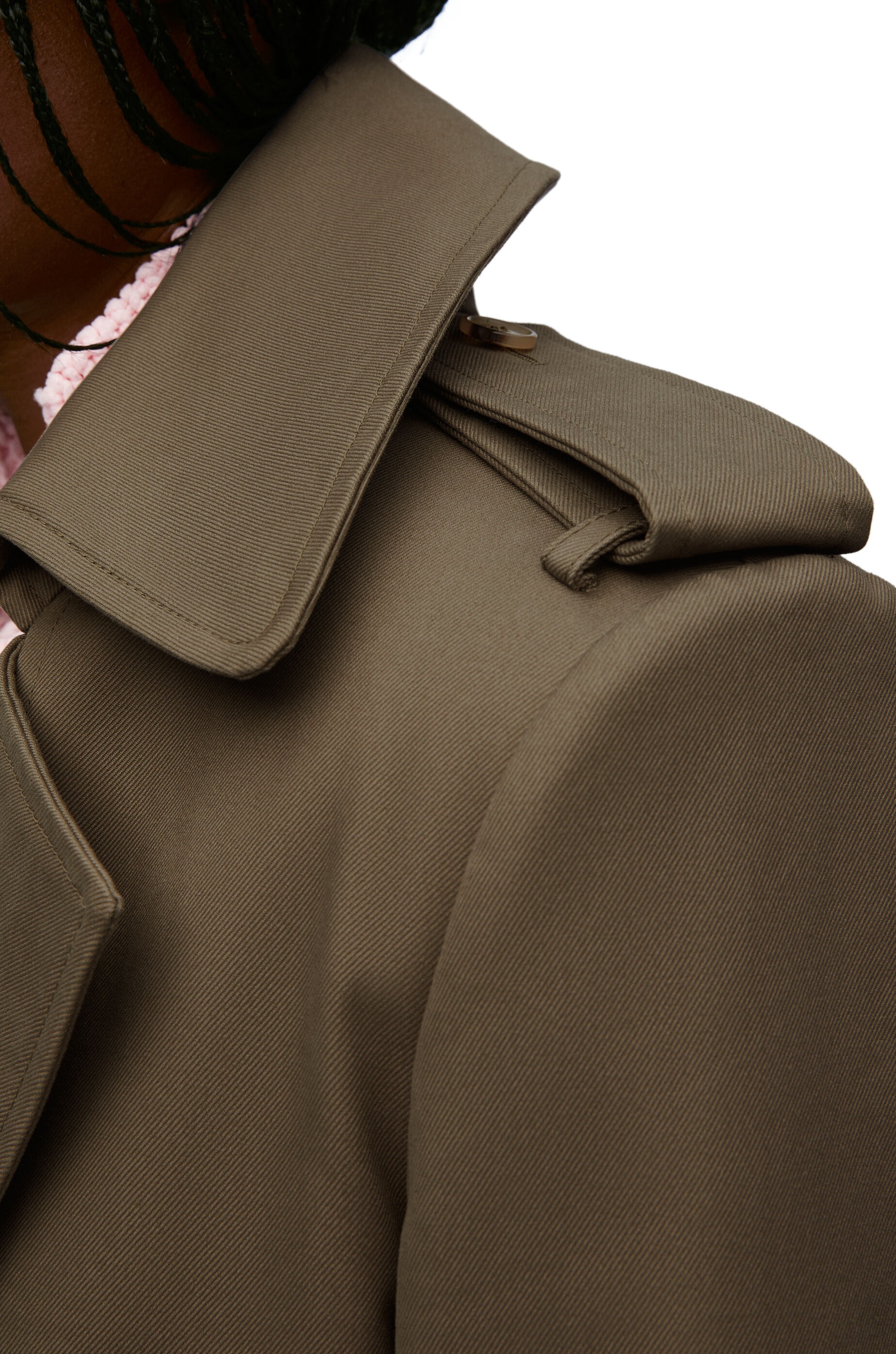 Trench coat in cotton - 5