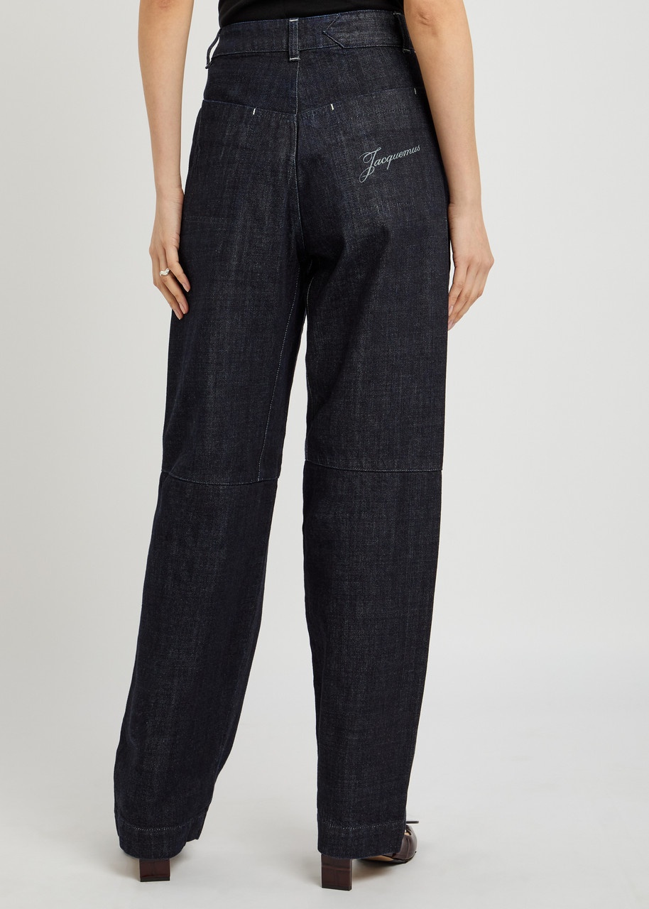 Jacquemus Le Cargo De Nimes Straight-leg Jeans - 3