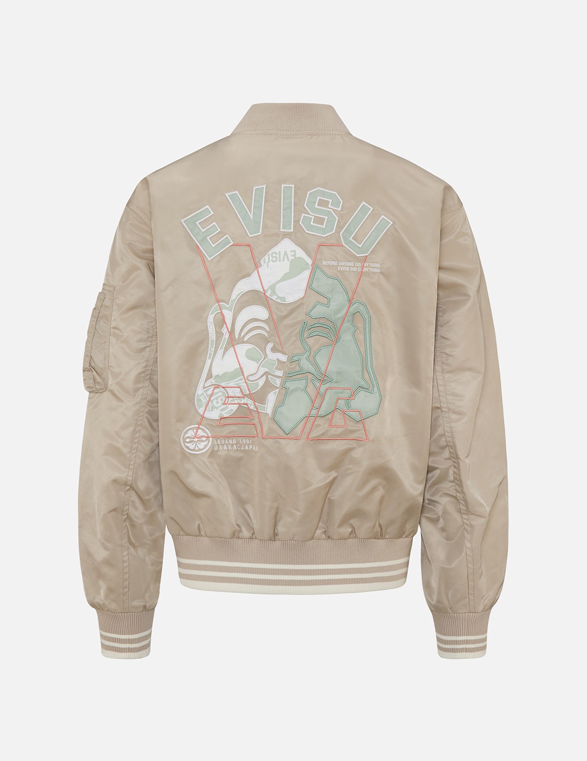 Patched Seagull and Godhead Bomber Jacket - 17
