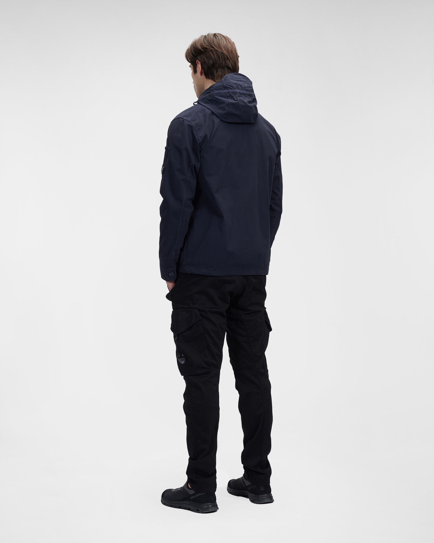 Heavy Popeline Emerized Hooded Shirt - 4