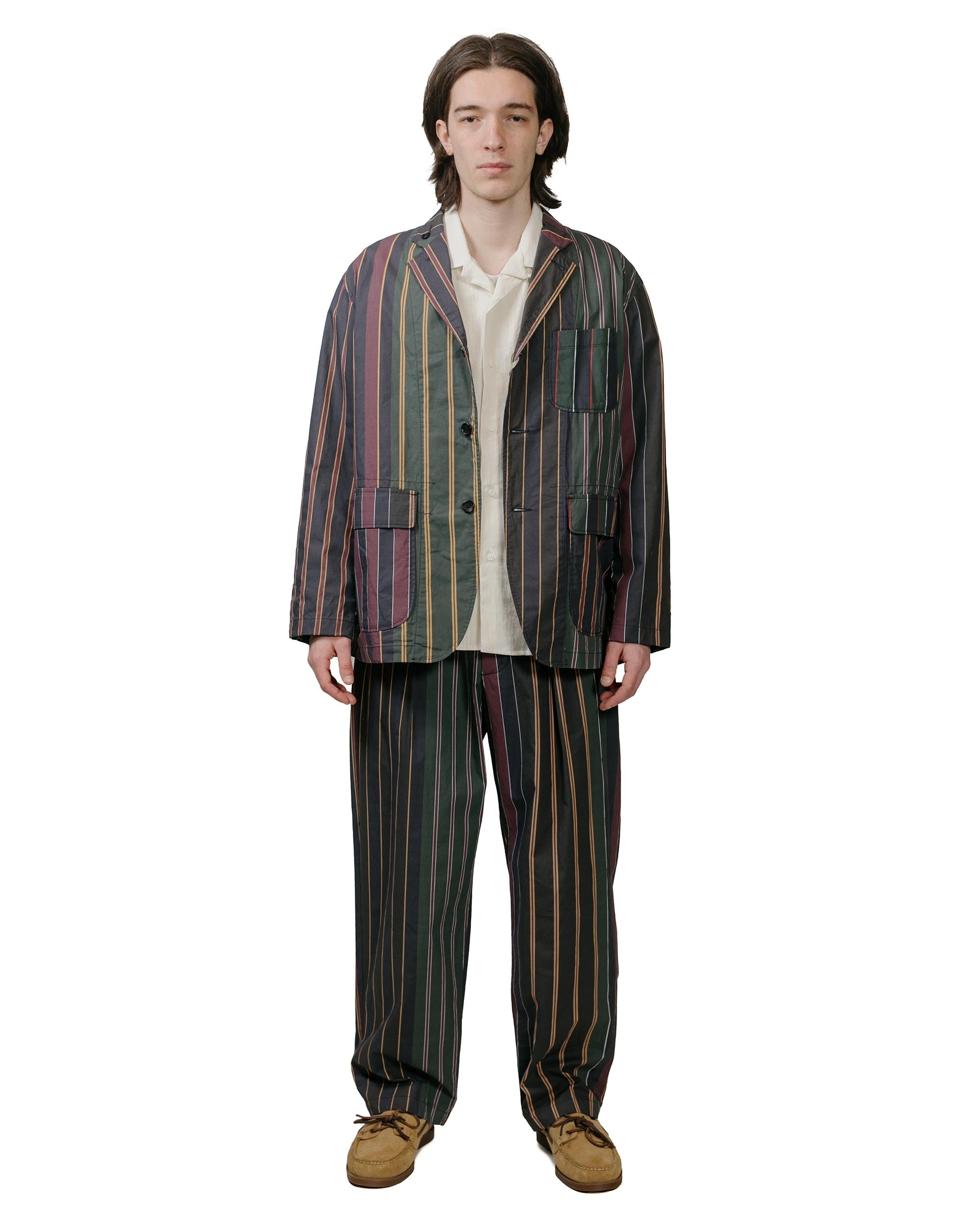 Carlyle Pant Multi Color Regimental Stripe - 4