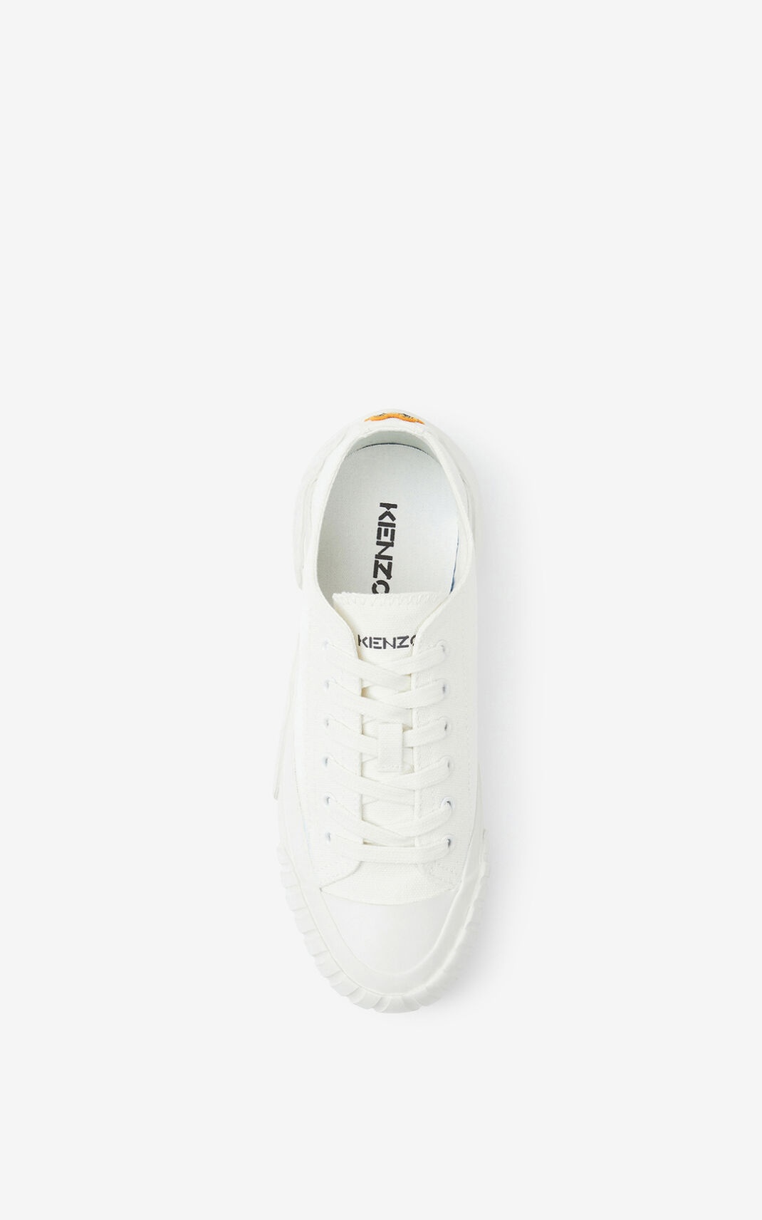 Canvas Tiger Crest trainers - 4