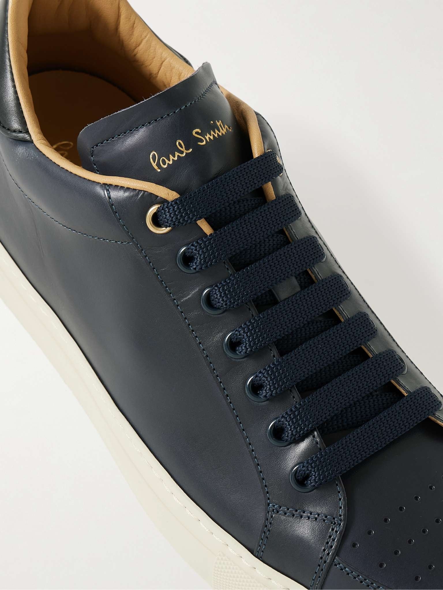 スニーカー Paul Smith SS25 MENS SHOE BANFF (M1S BNF06 PNUB 49) Men's Nubuck Dark Navy 'Banff' Trainers