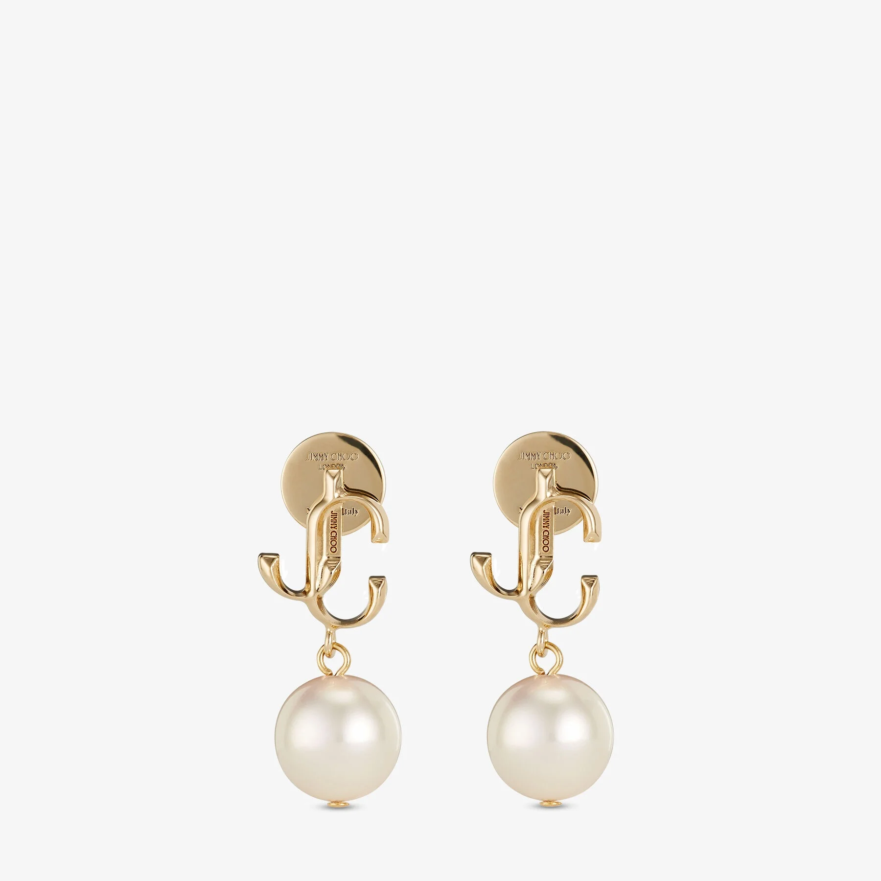 JC Pearl Earring
Gold-Finish Metal JC Pearl Stud Earrings - 1