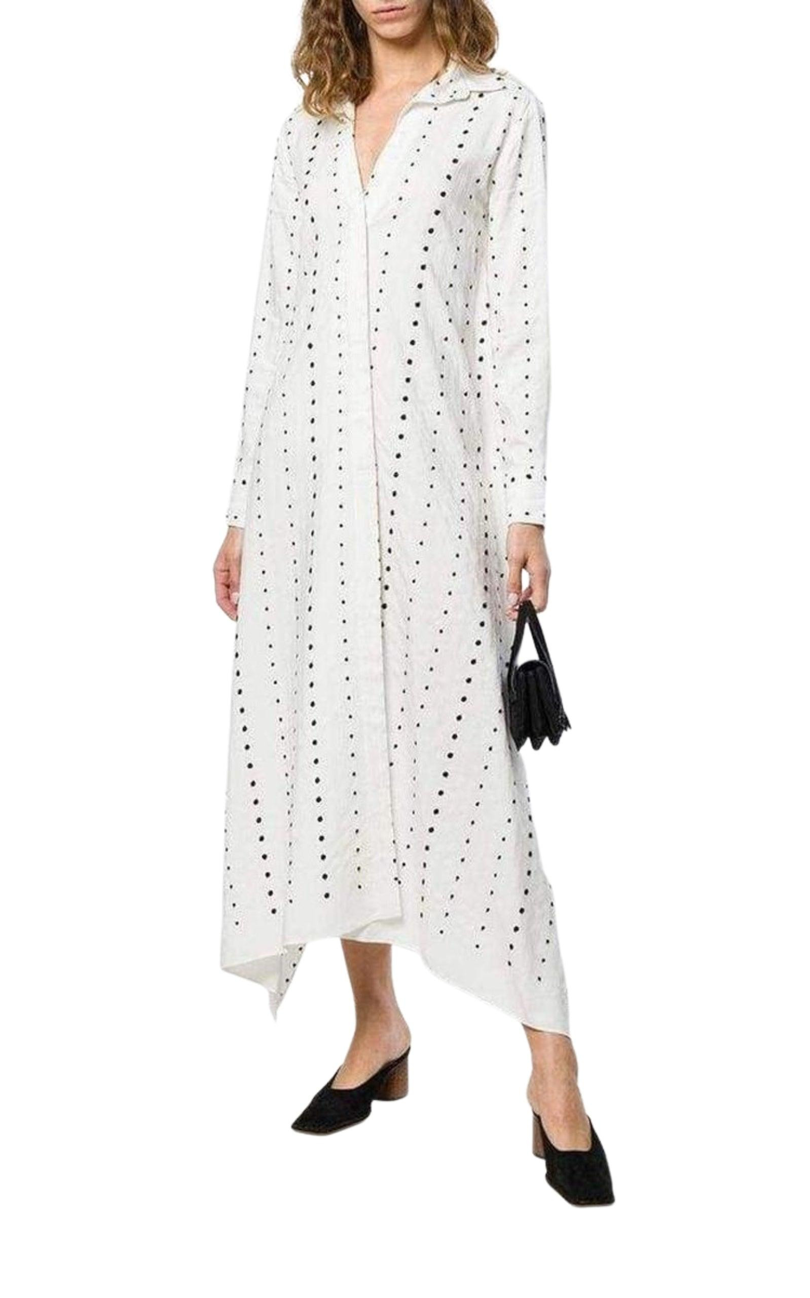 La Djellaba Dot Maxi Dress - 2