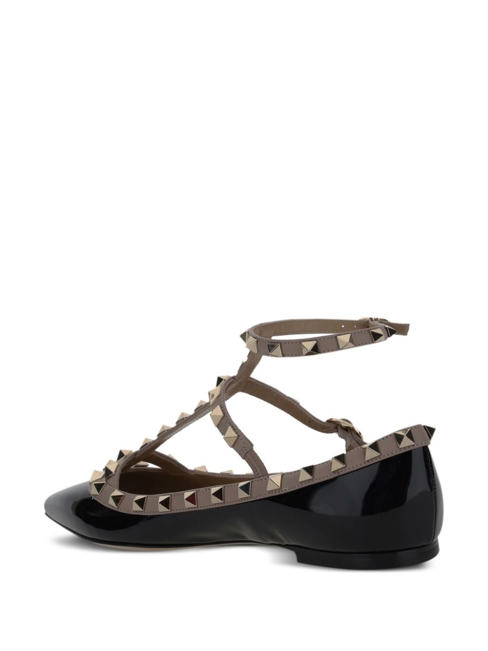 Rockstud ballerina shoes - 3
