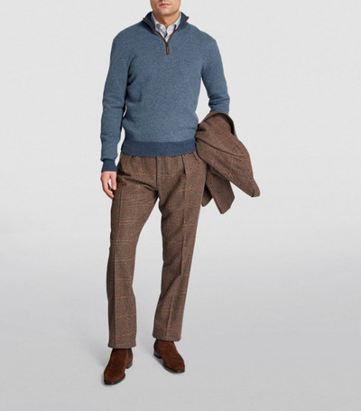 Ralph Lauren Cashmere Half-Zip Sweater outlook