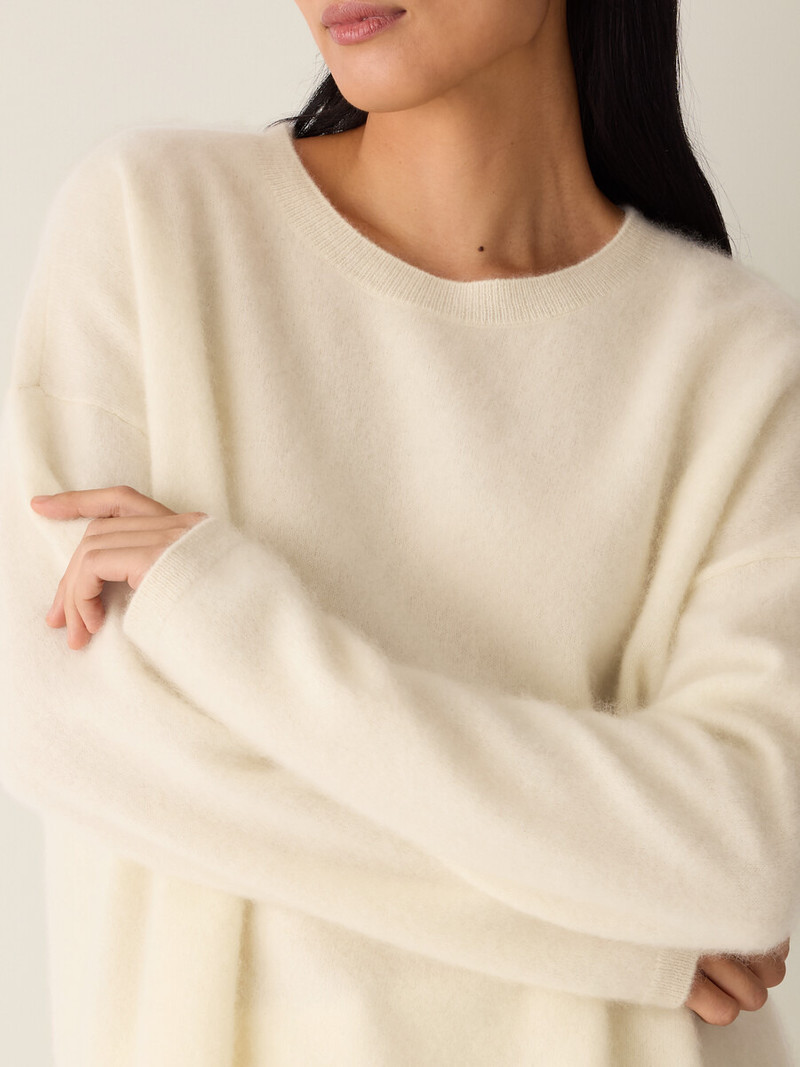 Cashmere Fluff Crew Neck Top 5