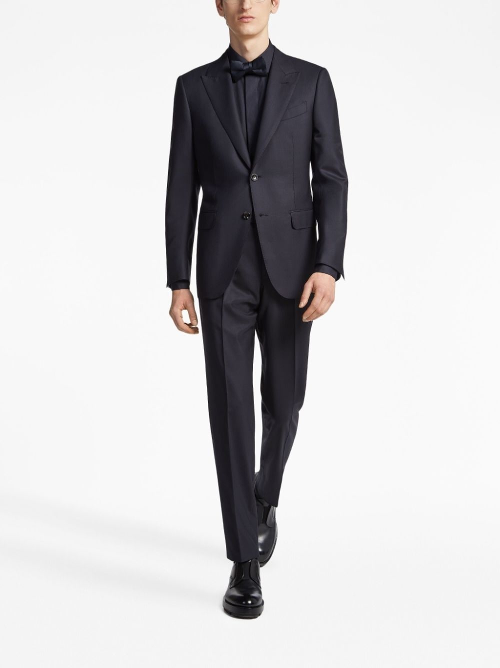 Centoventimila single-breasted wool suit - 2