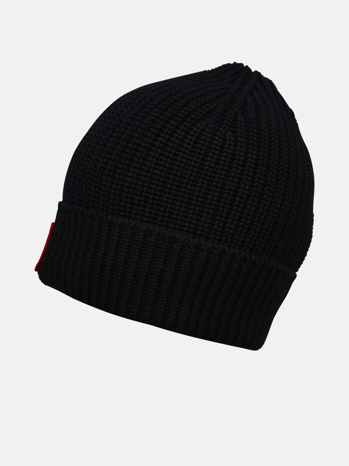 ARTIC DISC BLACK WOOL BEANIE - 2