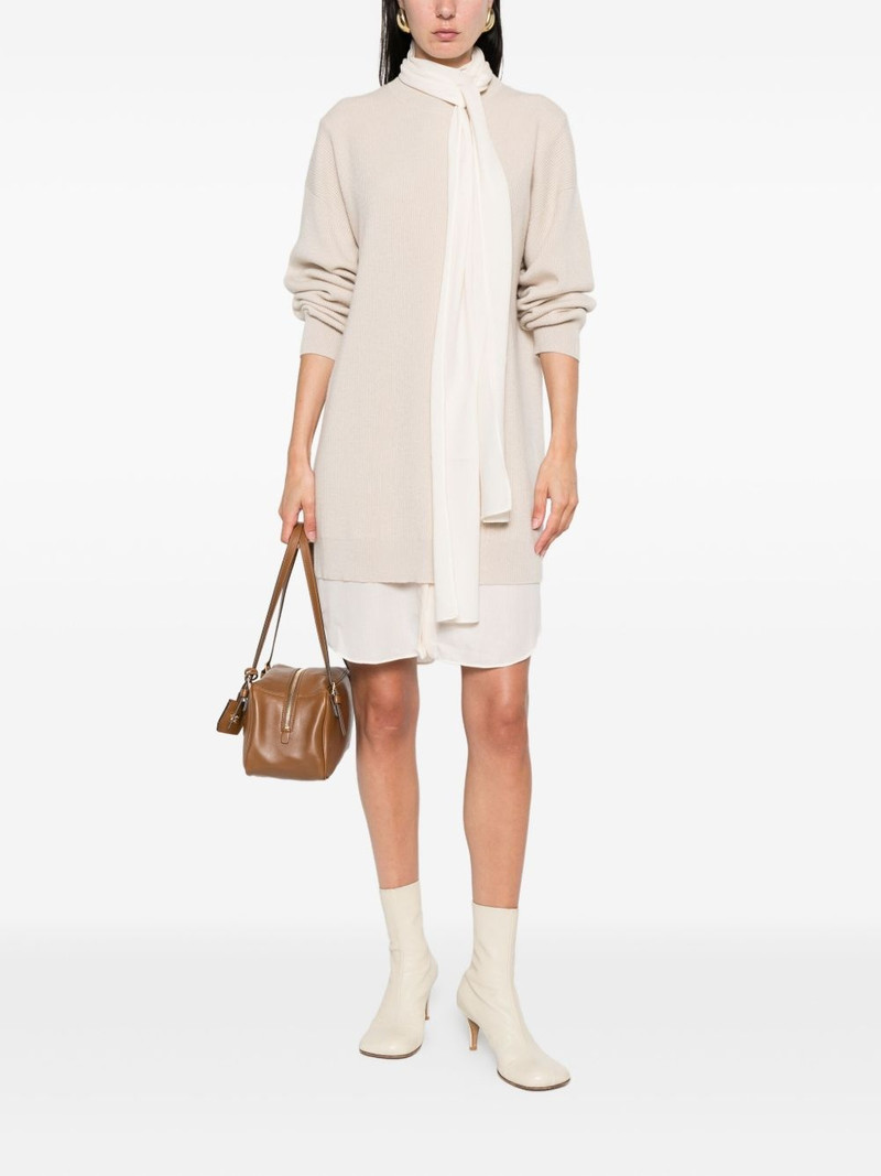 Brunello Cucinelli ribbed knit mini dress outlook