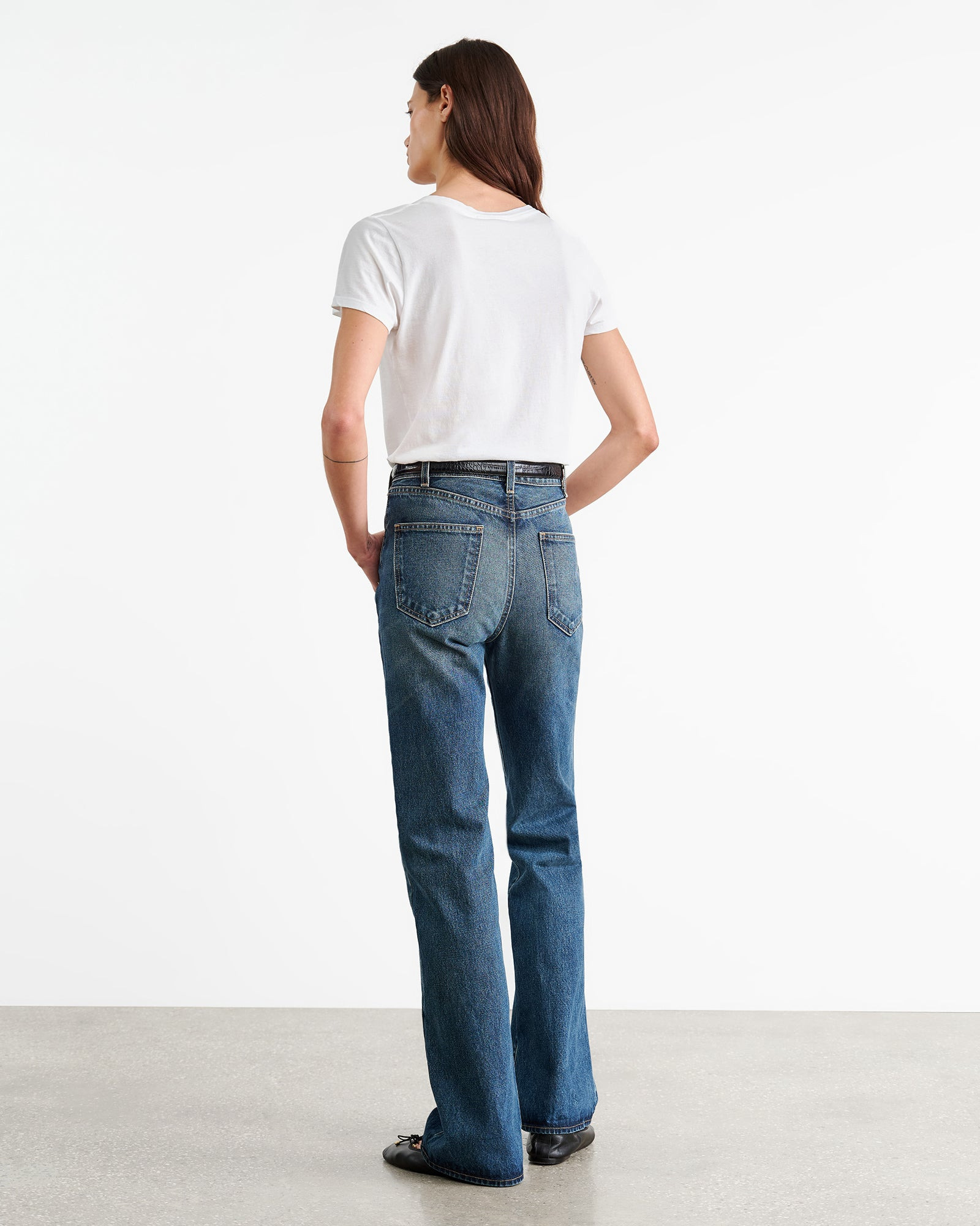 CAROL VNECK TEE SHIRT - 5