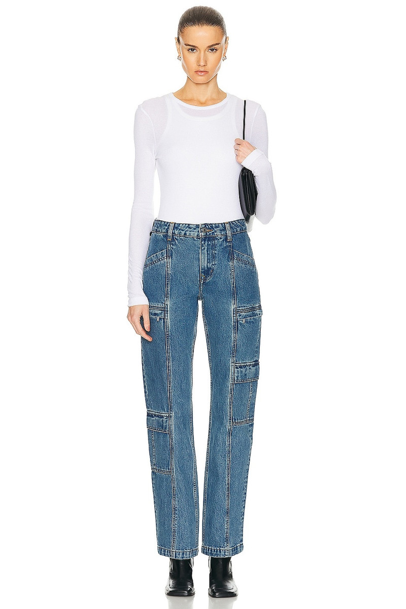 GRLFRND Naomi Low Rise Slim Cargo outlook